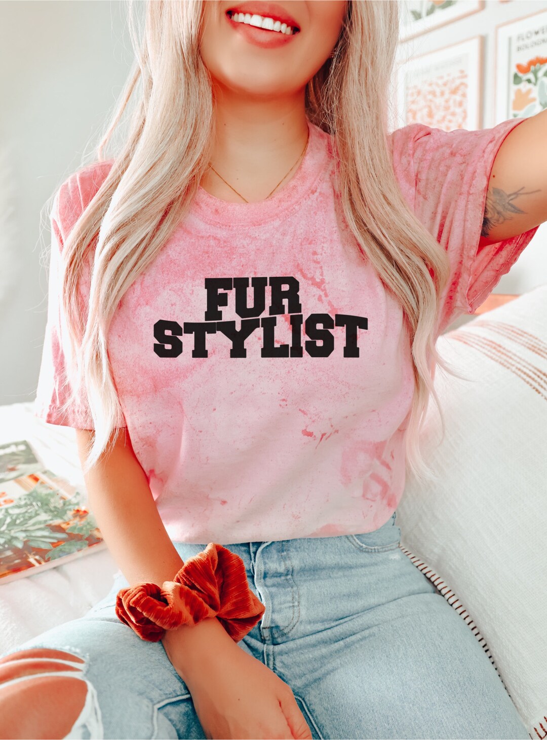 Funny Dog Grooming Shirt Fur Stylist Gift Cat Groomer Tee Paw Etsy