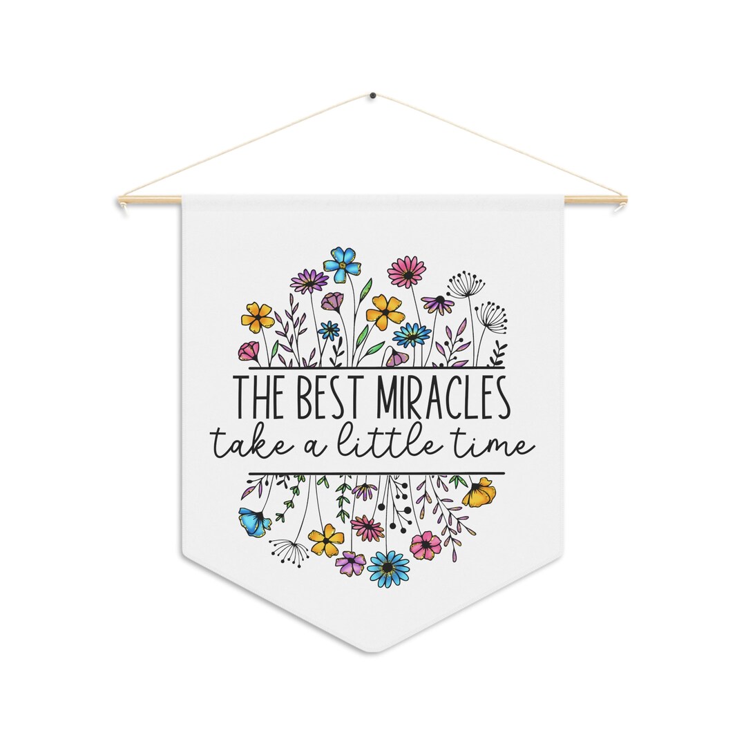 IUI Babys Room Nursery Wall Hanging Decor Ivf Pregnancy Announcement