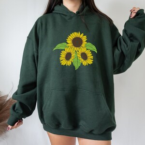 Vintage Sunflower Women's Hoodie