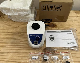 NIB Onilab MX-S Vortex Mixer Touch Start und Kontinuierlicher Modus 0-3000U / min