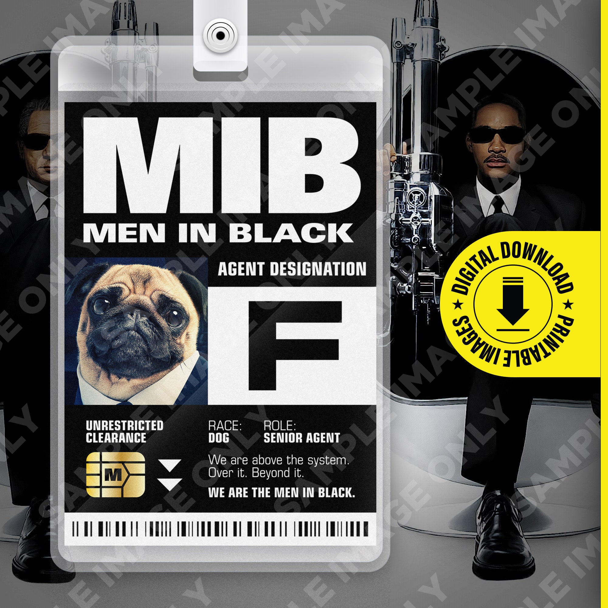pdf-download-mib-special-agent-f-men-in-black-id-badge-card-halloween-cosplay-costume-name-tag-card-size-2-375-in-x-3-375-in-etsy for Blank Free Printable Mib Badge Template PDF Download - MIB Special Agent F Men in Black ID Badge Card Halloween Cosplay Costume Name Tag - Card Size 2.375 in X 3.375 In - Etsy for Blank Free Printable Mib Badge Template