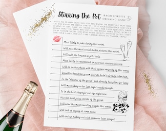 Digital Download Bachelorette Bra Pong Party Game, Bachelorette Party ...