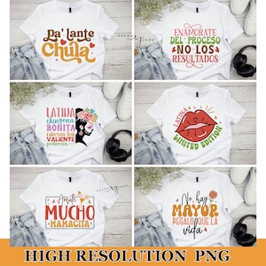 Paquete de diseño PNG latino, Chingona png, Pero primero Cafecito y Chisme, Citas divertidas mexicanas, Diseños de sublimación, Camiseta png, Inspirador