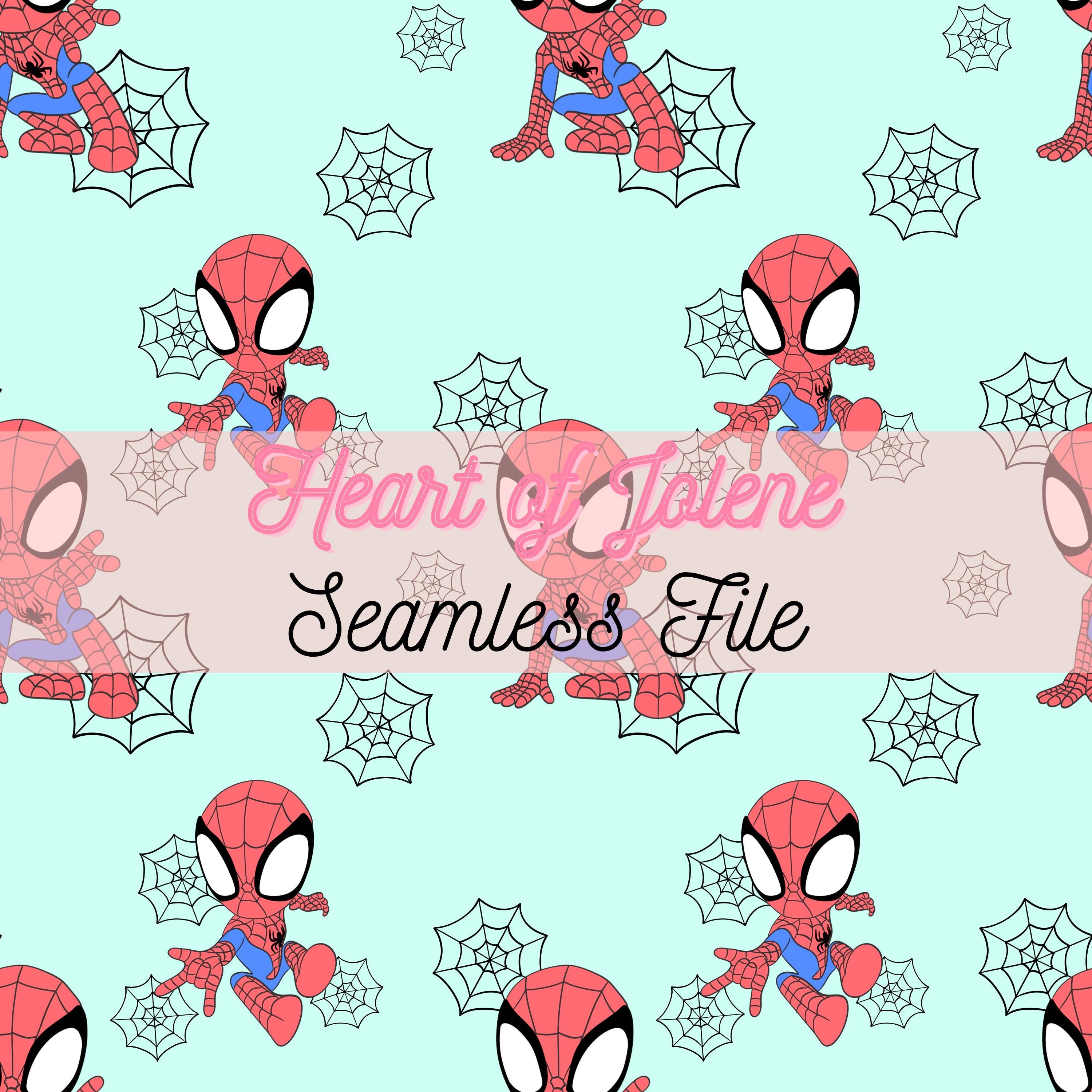 Spiderman Pattern Print Hand Drawn Spiderman Seamless Pattern (digital Download) - Etsy