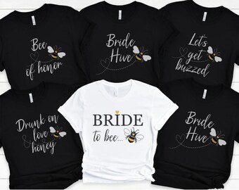 Bee Bachelorette Party, Bridesmaid gifts, Bride to Bee shirt, Bride tribe, Bee tee, Bride 2024 Gift, Engagement Gift, Future Mrs, Bee Bride