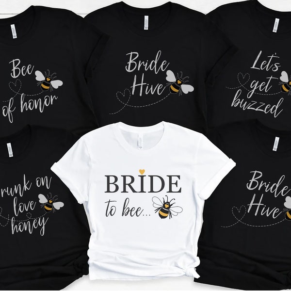 Bee Bachelorette Party, Bridesmaid gifts, Bride to Bee shirt, Bride tribe, Bee tee, Bride 2024 Gift, Engagement Gift, Future Mrs, Bee Bride