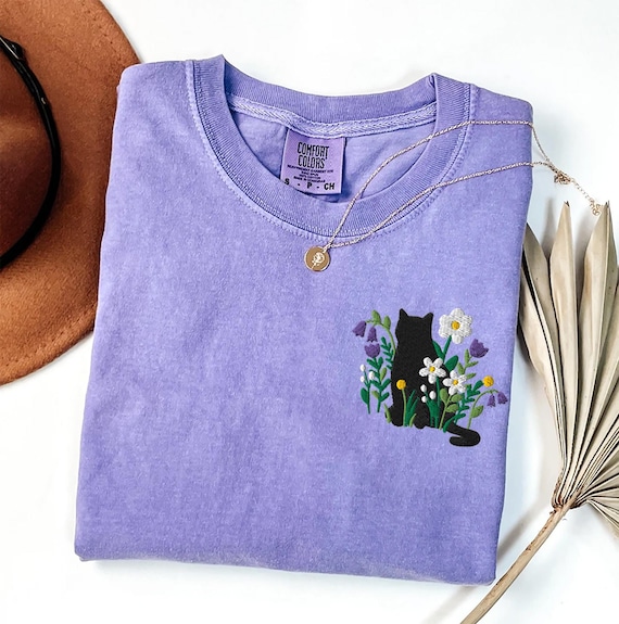 Cat Lovers Shirt - Mother Of Cats Mix Flower T-Shirt Cat Lovers Shirt - Mother Of Cats Mix Flower T-Shirt