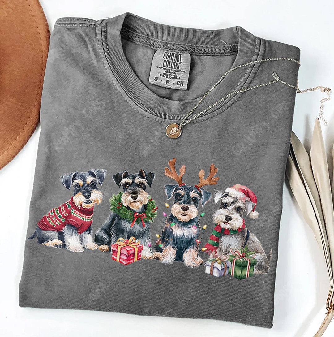 Schnauzer Winter Sport T-Shirt