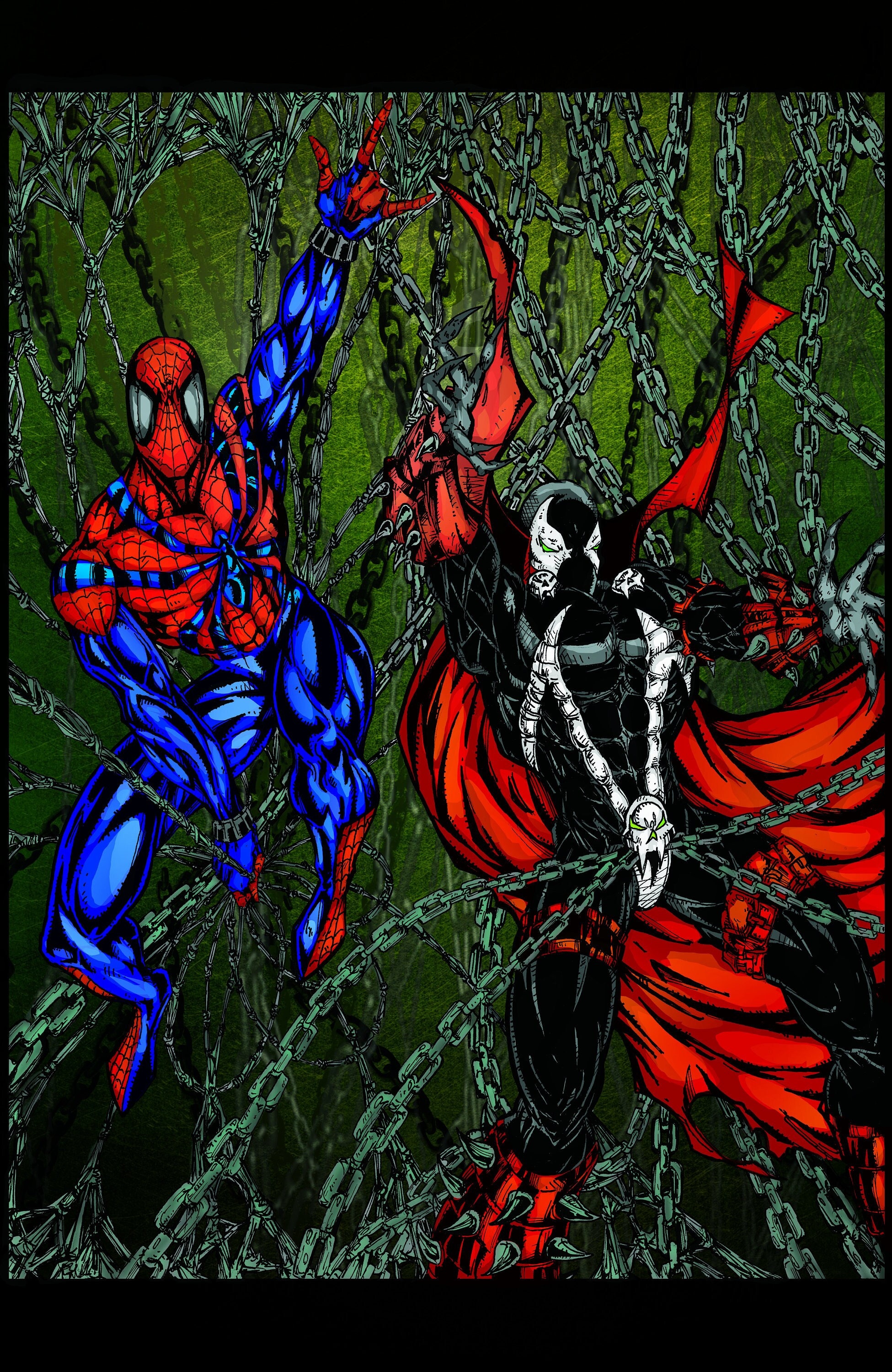 Spiderman & Spawn 11x17 Poster Print - Etsy
