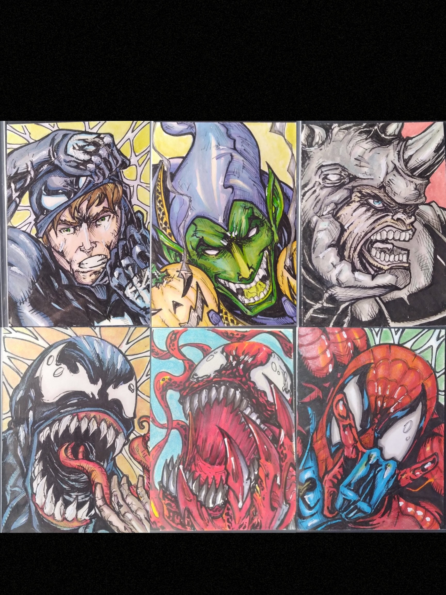 Venom Sketch Card - Etsy