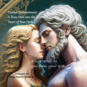 Encanto Eterno: Una Inmersión Profunda en el Corazón de tu Deidad, exclusivo de Lecturas Psíquicas de Megs. Una Carta de Amor Canalizada de tu Dios.