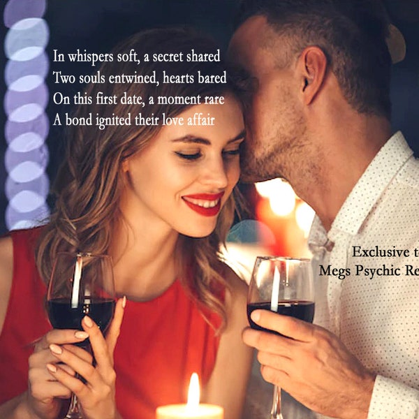 How Will the First Date with Your Future Husband Go? Full of descriptions & fun revelations. 800+ words. Exclusive to Megs Psychic Readings.