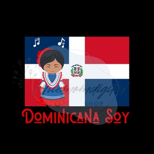 Republica Dominicana png / Diseño Digital listo para cortar /descarga digital/ diseño perfecto para sublimación/ bandera dominicana/