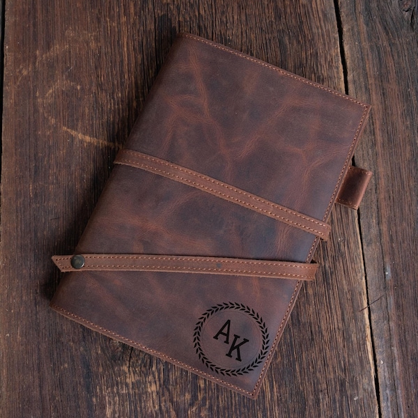 Personalized Leather Journal, Leather Notebook Cover a5, Prayer Journal Travel, Christmas Gift For Boyfriend, Graduation Gift For Girlfriend