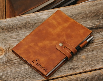 Personalized Leather Journal, Leather Notebook Cover a5, Prayer Journal Travel, Christmas Gift For Boyfriend, Leather Travel Journal