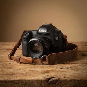 Personalized Camera Strap Leather Camera Strap - Custom Camera Strap - Camera Neck Strap - Vintage Camera Strap - Digital Camera Strap