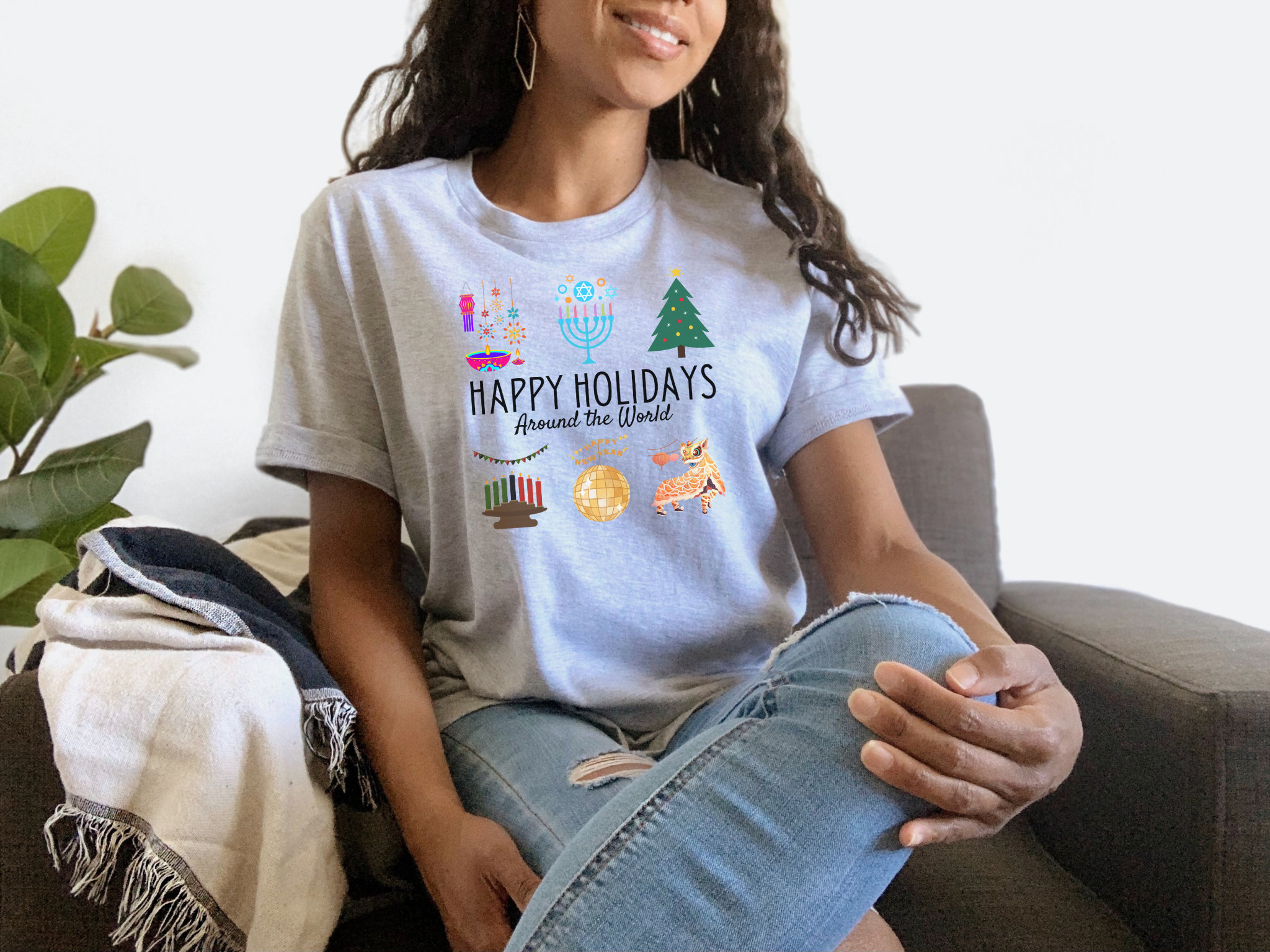 Holiday Teacher Shirt, Multicultural Holidays Around the