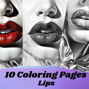 Grey Scale Drip Lips Makeup Lipstick Retro Paint Wall Art Sticker Decal  Transfer