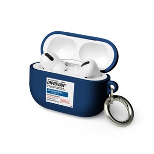 Anesthesiology-Inspired Propofol AirPods Pro Case | Unique Medical Themed Accessories for Nurses, Doctors, & Healthcare Professionals