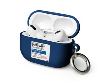 Anesthesiology-Inspired Propofol AirPods Pro Case | Unique Medical Themed Accessories for Nurses, Doctors, & Healthcare Professionals