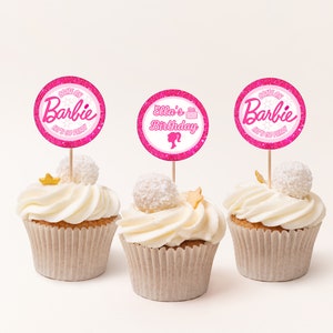 Buy Barbie Cupcake Topper Online In India Etsy India
