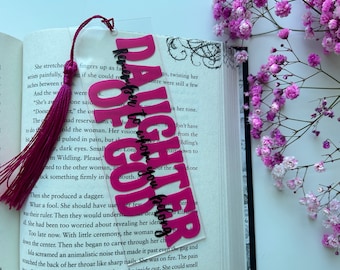 Signet acrylique Fille de Dieu | Rappelez-vous à qui vous appartenez | Marque-page | SDJ | Chrétienne | cadeau pour elle | Amoureux des livres | Accessoire de lecture