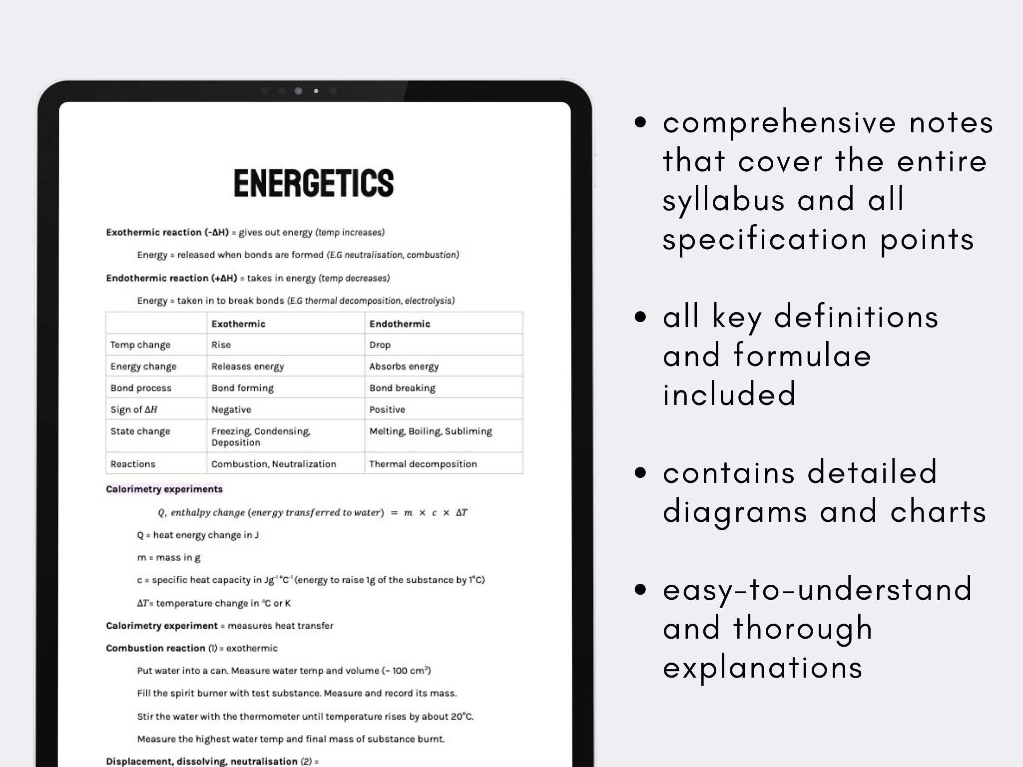 IGCSE Chemistry Study Notes: A Comprehensive Set of Detailed Notes on ...