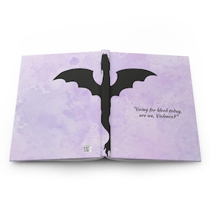 Fourth Wing Tairn Hardcover Journal Matte