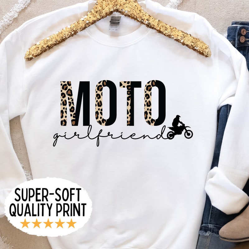 Motocross Girl Heart Ladies' Game V-Neck T-Shirt main image 0