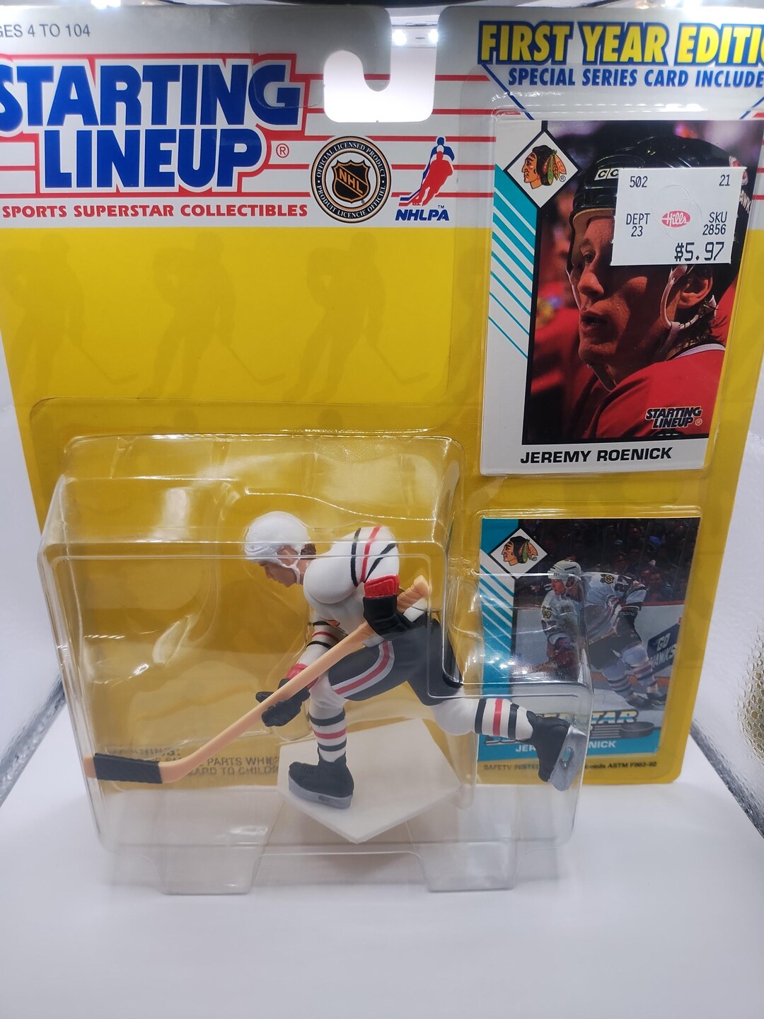Jeremy Roenick Figure Jeremy Roenick Starting Lineup Figure - Etsy Canada