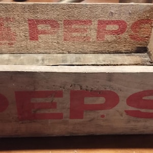 Holzkiste Pepsi