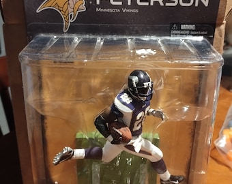 Vintage Adrian Peterson Minnesota Vikings Action Figure