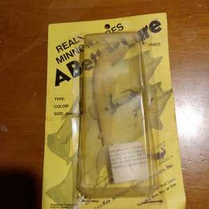 Vintage Real Minnow Lure