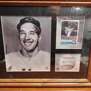 Bob Feller Autographed Photo