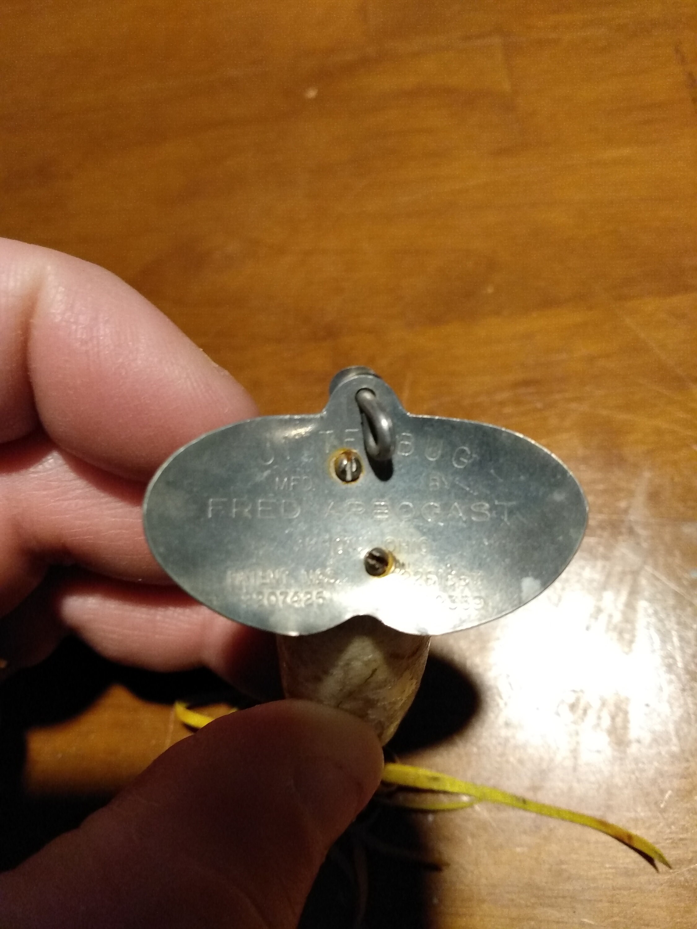 Vintage Fred Arbogast Jitterbug Fishing Lure Etsy