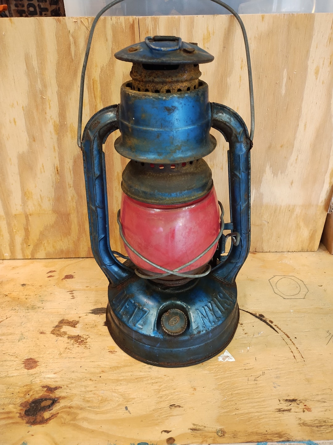 デイツ Dietz Little Wizard L.A. MADE IN USA 1950s Dietz Little Wizard Lantern w/ Original Globe-Leak