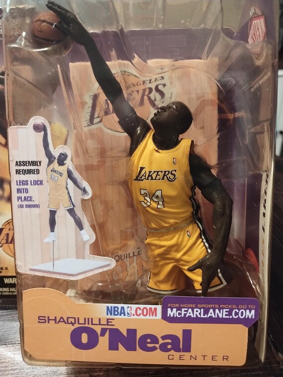 【ヤシトシ】Mcfarlane NBA SHAQUILLE O’NEAL MCFARLANE NBA SERIES 2 SHAQUILLE O'NEAL - LOS ANGELES LAKERS
