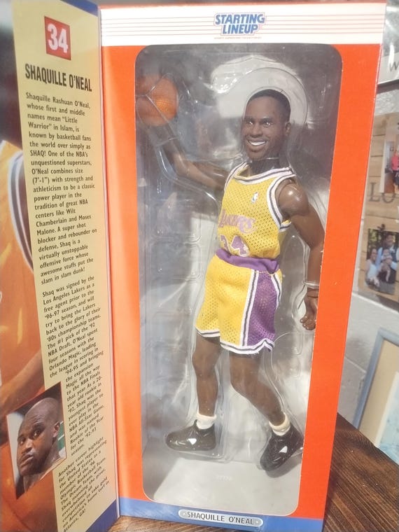Shaquille O'neal Starting Lineup Figure - Etsy