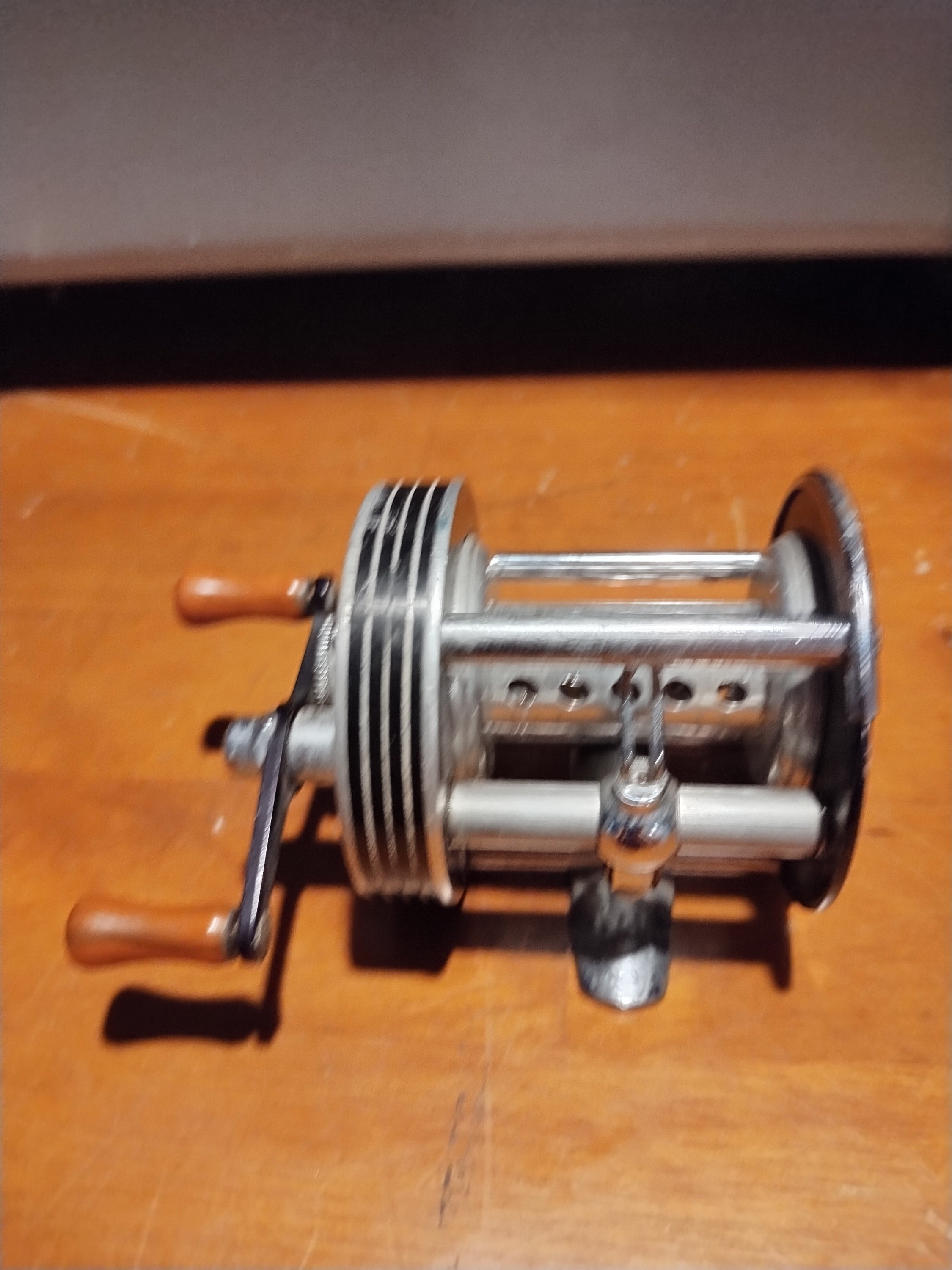 Moulinet de pêche vintage Langley Spinflo modèle 822