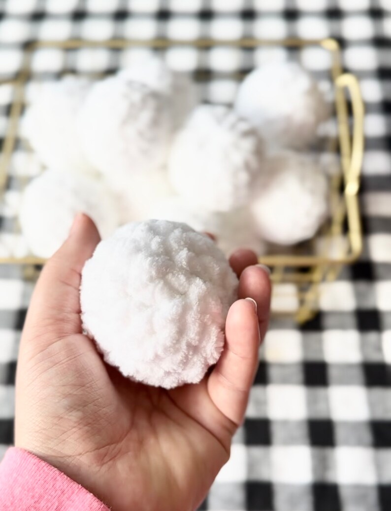 Indoor Snowballs, Snowball Fight, No Melt Snowballs, Mess Free
