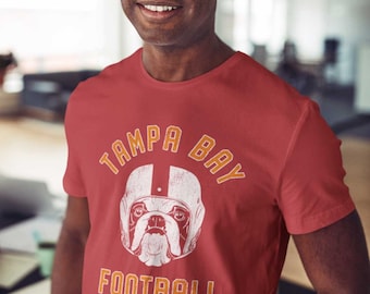 Tampa Bay Football English Bulldog T-Shirt, Dog Lover Gift for Tampa Bay Buccaneers fans