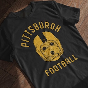 Pittsburgh Football Poodle T-Shirt, Dog Lover Gift for Pittsburgh Steelers fans