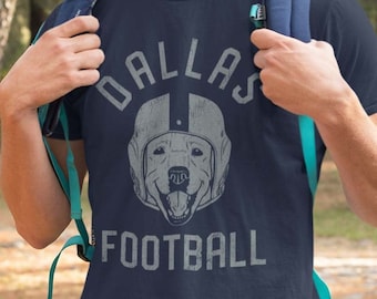Dallas Football Labrador T-Shirt, Dog Lover Gift for Dallas Cowboys fans