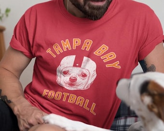 Tampa Bay Football Chihuahua T-Shirt, Dog Lover Gift for Buccaneers fans