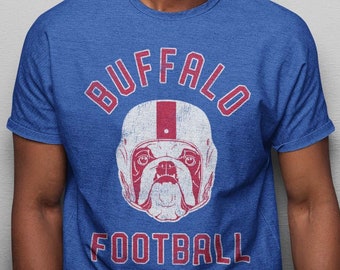 Buffalo Football English Bulldog T-Shirt, Dog Lover Gift for Buffalo Bills fans