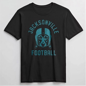 Jacksonville Football Dachshund T-Shirt, Dog Lover Gift for Jacksonville Jaguars fans