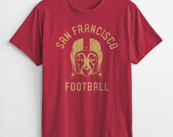 San Francisco Football Dachshund T-Shirt, Dog Lover Gift for San Francisco 49ers fans