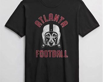 Atlanta Football Dachshund T-Shirt, Dog Lover Gift for Atlanta Falcons fans