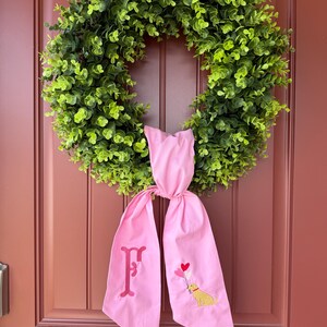 Dog Valentines Sash