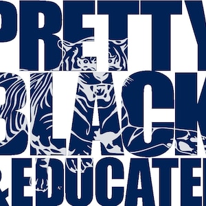 Linda Black and Educated Jackson State University svg/JSU Tigers svg/Mulheres negras svg/Melanin svg/Bae svg/Black Queen svg/HBCU svg